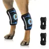 Protector de rodilla para perro con lesión, soporte de fijación para fractura de pata de perro, correa de soporte para pata delantera y trasera de mascota