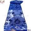 Design de padrão romano posicionamento tecido de malha de renda com lantejoulas bordadas acessórios para vestido de noiva