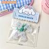 Broche Pingente Original de Capivara Fofa terno Bolsa Coração de Menina Acessórios de Decoração de Roupas Chaveiro Cartoon Pendurado