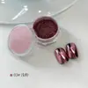 Polvo de Espejo Mágico Polvo de Piel de Hielo Polvo de Sirena Polvo de Aurora de Hada Arte de Uñas con Dedos Superficie de Espejo Superficie Brillante Base Mate Gel Capa Superior