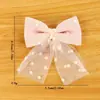 En Stock Estilo Hada Malla Perla Lazo Accesorios Multicolores Versátil Estilo Japonés y Coreano Accesorios para el Cabello Accesorios para Ropa Al por Mayor