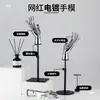 Adereços de Modelo de Mão Galvanizados Suporte de Exibição de Joias Modelo de Mão Falso Rack de Exibição de Vitrine de Loja de Roupas Suporte de Luvas Decoração