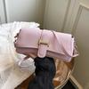 Primavera Hermoso Bolso de Axila 2025 Primavera y Verano Estilo Coreano Simple y Elegante Bolso Cuadrado Pequeño de Alta Gama Bolso Bandolera de Un Solo Hombro para Mujer