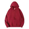Exclusivo para ventas transfronterizas: Sudadera con capucha para hombre de rizo pesado de 380g, corte holgado, hombros caídos, sudadera con capucha tipo pullover de color liso, directo de fábrica