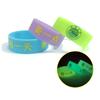 Pulsera de Silicona Personalizada por el Fabricante, Pulsera Deportiva de Silicona Grabada, Pulsera Luminosa Fluorescente Luminosa al Por Mayor