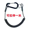 Abrebotellas con cordón anti-pérdida, cordón elástico para llaves de coche, cordón elástico de resorte retráctil, cordón para teléfono, cordón elástico anti-robo y anti-caída