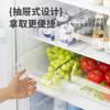 Caja de almacenamiento para refrigerador Z2280 grado alimenticio almacenamiento especial artefacto organizador verdulero caja de almacenamiento de huevos cocina