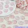 Nuevo DIY Hecho a Mano Pequeña Joyería Flor Rosa Esmaltada Colorido Transparente Pulsera de Cuentas Pulsera Estilo Hada Material