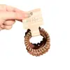 Diadema de Lana Elástica Casual Duradera Banda de Goma para el Cabello Accesorios para el Cabello Anillo de Toalla Set de Cuero Cuerda para el Cabello