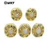 MPR086 anillo retro clásico de perla natural y piedra Tianhe grande para hombres y mujeres anillo ponible exportación joyería de venta caliente