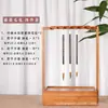 Portalápices portalápices de pinceles nanzhu portalápices de estudio madera maciza colgador de pinceles nuevo estilo nacional multifuncional simple estudio cuatro tesoros escritorio