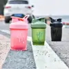 Copo agitador, copo misturador, copo de água para alimentos esportivos masculinos, pó de proteína, leite de soja, copo de água para milkshake, multifuncional e durável