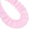 Poliéster Encaje Plisado Gasa Doble Capa Cinta de Encaje DIY Pinza para el Cabello Vestido de Muñeca Zapatos Sombreros Falda Ropa Accesorios