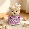 Solo Ropa/16- 18cm Ropa para Muñeco Oso de Barcelona Falda de Lunares Primavera/Verano Sudadera de Pastel Conjunto de Reemplazo