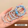 Lindos y Hermosos Scrunchies Infantiles para Niñas 2026 Nuevas Cuerdas para el Cabello de Color Dopamina Alta Elasticidad Accesorios para el Cabello No Dañinos