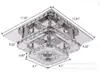 Luz de techo de cristal LED transfronteriza luz cuadrada para pasillo luz para porche iluminación de entrada moderna simple luz para entrada de balcón
