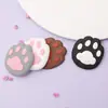 Pata de Gato Linda Manija de Puerta Anticolisión Decoración de Dormitorio 3D Habitación a Prueba de Humedad Arreglo de Sala de Estar