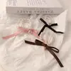 Goma para el pelo de lazo, Cuerda para el pelo de perlas, Goma para el pelo con forma de corazón, Elástico para el pelo estilo Ins, Goma para el pelo de perlas simple y elegante para mujer