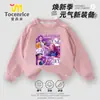 Conjunto de Suéter de Algodón y Pantalones de Chándal Chica Bruja Cazadora de Kpop Ropa de Otoño 2025 Ropa Infantil Ropa para Niñas Manga Larga Dos Piezas