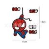Adesivo de Carro Homem-Aranha Criativo de Desenho Animado Adesivo de Arranhão Cobertura de Arranhão Adesivo para Carro Adesivo de Cauda de Carro Adesivo de Carro Divertido Engraçado