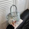 Bolso de Mano de Alta Gama Elegante Transfronterizo para Mujer 2026 Nueva Moda Primavera y Verano Versátil Bolso tipo Concha para Hombro o Cruzado
