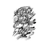 Pegatinas de Tatuaje Herbales Personalizadas Dominantes de Humo Unicornio Cubriendo Cicatrices Duraderas Impermeables Nicho de Gama Alta Pegatinas de Tatuaje de Unicornio