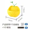 Linda caja de almacenamiento magnética para el costado del refrigerador, montable en la pared de la cocina, sin taladro, multifuncional