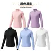 Nueva Sudadera de Media Cremallera para Primavera y Otoño para Mujer, Casual para Deportes al Aire Libre, Top Holgado para Correr