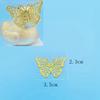 No. 8 Patitos DIY Pasador Flor Joyería Tocado de Pato Accesorios Metálicos Material Estilo Retro Antiguo Pieza de Flor Alas