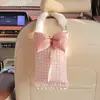 Caja de Pañuelos para Coche, Caja de Pañuelos Pequeña Colgante en el Respaldo del Asiento del Coche con Fragancia, Caja de Pañuelos Multifuncional para Coche, Decoración de Interiores de Coche