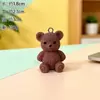 Mercado de Pequeños Productos de Yiwu Nuevo Colgante de Oso Pequeño de Resina Llavero Encanto Lote Mixto Multicolor Fuente de Artículos para Transmisiones en Vivo de Comercio Electrónico