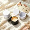 Tarro de hojalata para velas de 8 onzas en stock, caja de hojalata para aromaterapia, recipiente de almacenamiento de dulces, fábrica de envases redondos de lata