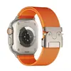 Correa de nailon elástico con hebilla de paracaídas para Apple Watch 10 Ultra2 de serie completa.