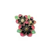 Broche de Flor de Rosa y Tulipán Transfronterizo Versátil Metal para Ropa de Niña Corsage Insignia de Joyería Pequeña Fresca Accesorios