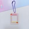 Estilo japonês e coreano ins moldura decoração chaveiro estrela adesivo foto decoração saco pendente acessórios DIY acrílico