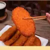 Costeleta de porco grossa estilo japonês Não. 1, 1000g, corte grande, costeleta frita semiacabada, salgadinho frito para vendedores ambulantes, uso comercial, costeleta de porco para hambúrgueres