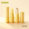 Nuevo Producto al por Mayor Tubo Giratorio para Bálsamo Labial Redondo de Plástico ABS Tubo de Cera para Labios Tubo Vacío para Bálsamo Labial