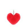 Atacado 6cm pequeno coração amor saco ornamentos roupas com ornamentos coração-em forma de bola de cabelo chaveiro fábrica vendas diretas