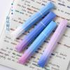 Bolígrafo de Escritura para Cuaderno de Estudiante con Highlighter Diamante Dopamina Gradiente Punta Suave Protección Ocular Alto Valor de Color Superventas Transfronterizo