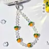 Cadena para Teléfono Móvil Shishi Ruyi Estilo Ins Nicho Funda para Teléfono Móvil Estilo Muñeca Correa Anti-Pérdida Colgante para Bolsa Colgante Joyería
