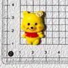 Parches de dibujos animados de Winnie the Pooh para hacer tú mismo para Crocs, botellas de agua, fundas de teléfono con pegamento cremoso, colgantes y accesorios de resina