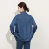 Foto Real # Jaqueta Camisa Jeans para Mulheres, Novo Estilo Primavera e Outono 2025, Caimento Regular nos Ombros, Para Usar em Camadas, Blusa Camisa Petite.