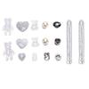 Accesorios para zapatos de cueva, hebilla decorativa con forma de flor para zapatos, hebilla de plástico tridimensional con dibujos animados, hebilla para zapatos, complementos para todo tipo de celebridades de Internet.