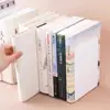 Suporte para livros Suporte para livros grande Suporte para livros para estudantes Armazenamento de mesa Defletor Mesa criativa Estante para livros