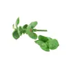 Mini Planta Suculenta Artificial Única Suculenta Falsa Flor Artificial Adorno de Micro Paisaje Oficina Planta Verde Real Artificial Alto
