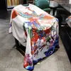 Ropa de barbero de bata amarilla famosa en Internet, tela para cortar el pelo de salón de belleza especial, bata de dragón, tela para cortar el pelo, estilista profesional, cabello antiadherente