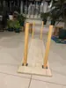 Perna de Mesa Elevada Perna de Mesa de Madeira Maciça Desmontável Acessórios de Mesa de Escrita Perna de Mesa Pequena para Computador Suporte de Pé de Mesa Perna de Suporte de Madeira