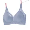 Venda direta da fábrica comércio exterior transfronteiriço verão fresco respirável macio suporte lingerie sutiã de elevação e suporte sem costura com controle lateral do seio