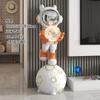 Astronauta Aterrizando Decoración Grande Sala de Estar Mueble de TV Hotel Mudanza Casa Nueva Decoración