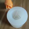 Molde para velas de flor de tulipán hecho a mano, material de bricolaje, molde de yeso para aromaterapia, molde para hornear chocolate